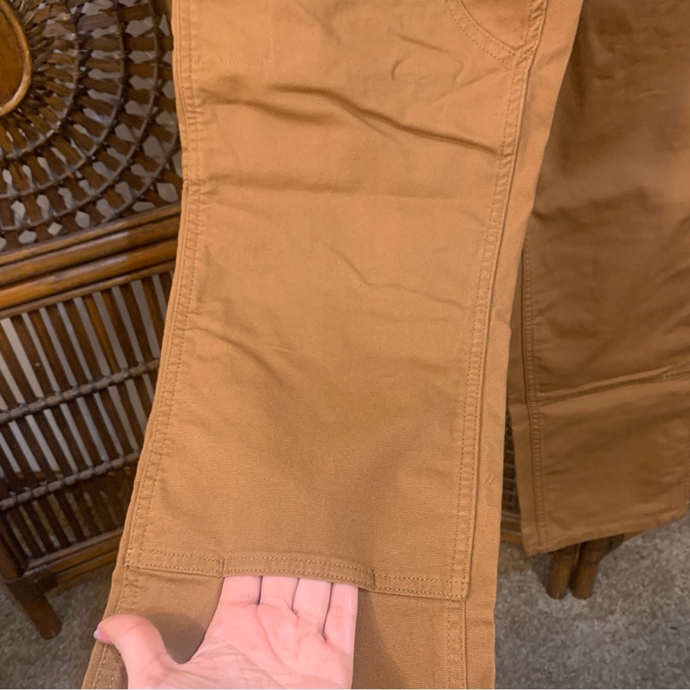 Carhartt Ashland Bib Work Overall Double Knee Rugged Flex Loose Fit - Picture 8 of 16